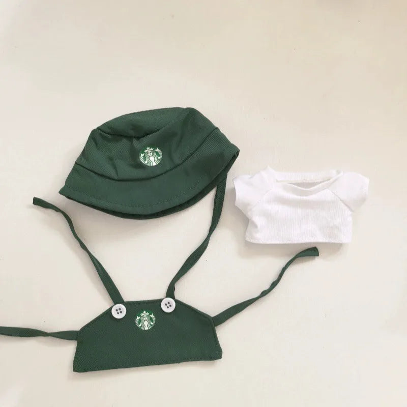MiniCrew Uniform – Fast Food Cosplay Set (15–17cm Dolls)