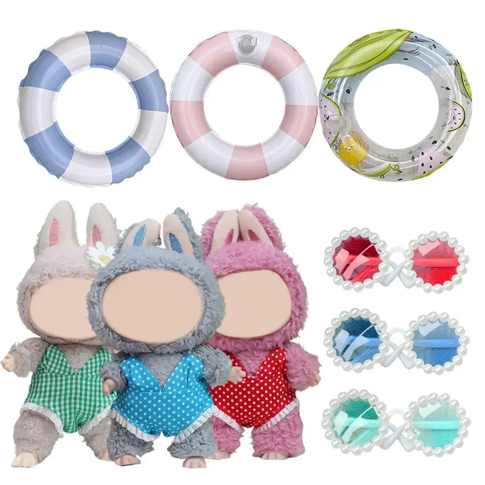 Beach Day Set – Bikini, Shades & Tube
