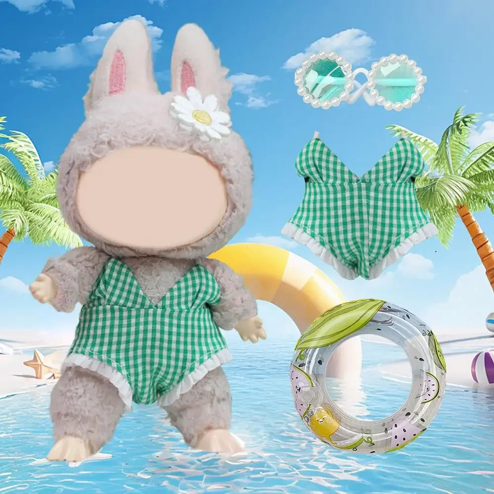 Beach Day Set – Bikini, Shades & Tube