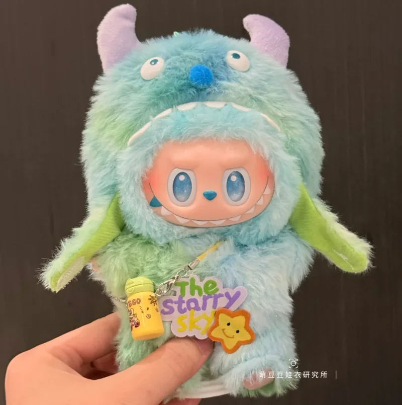 👾 MonstroMini™ Fluffy Green Monster Outfit