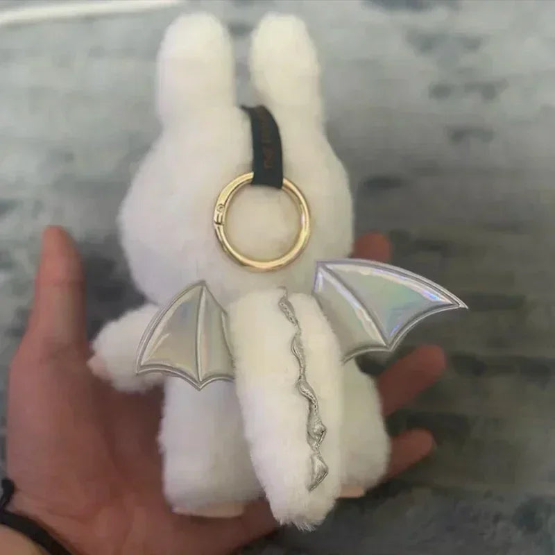🪽 SkyGleam Vinyl Wings Keychain
