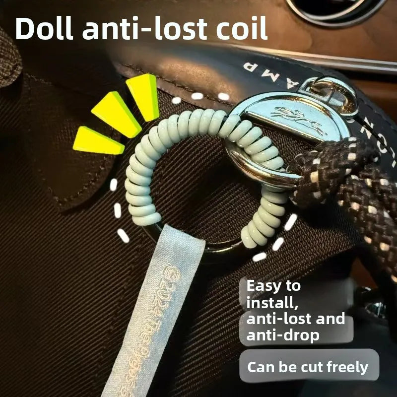 Anti-Drop Silicone Keychain Rope