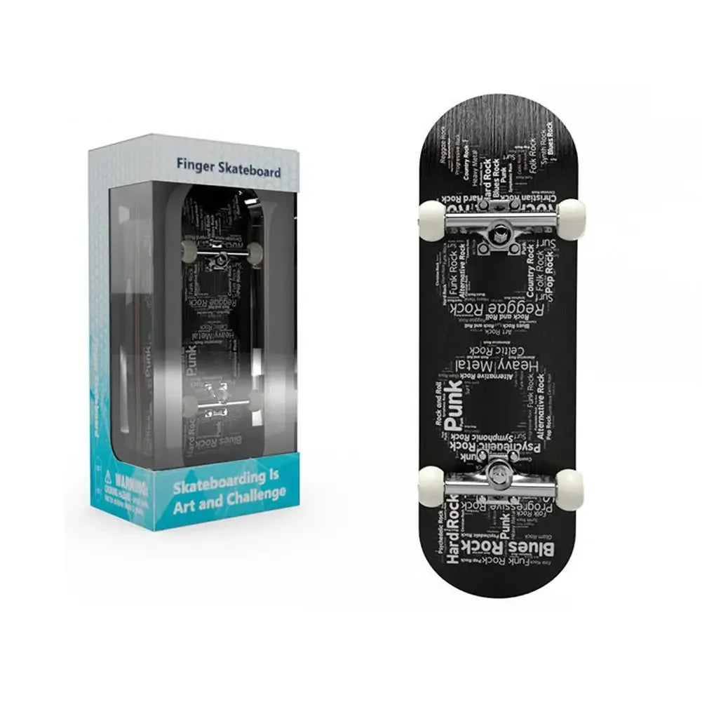 Mini Wooden Fingerboard Scooter (15–17cm)