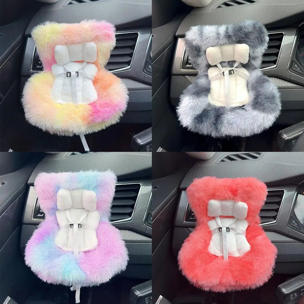 PlushRide™ Mini Fluffy Sofa Charm