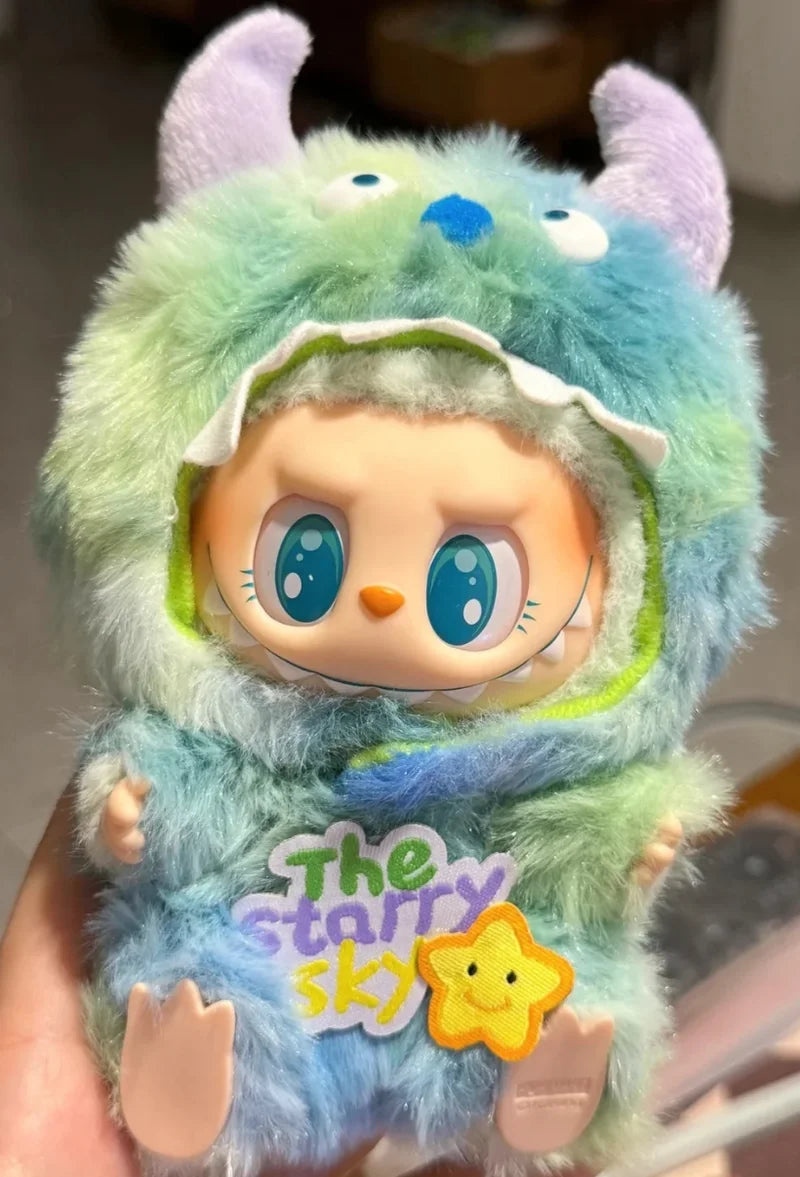 👾 MonstroMini™ Fluffy Green Monster Outfit
