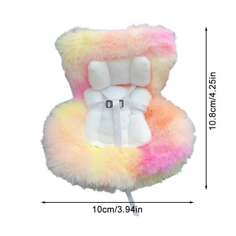 PlushRide™ Mini Fluffy Sofa Charm